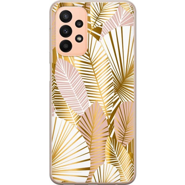 Kompatibelt Mobildeksel til Samsung Galaxy A23 Gull
