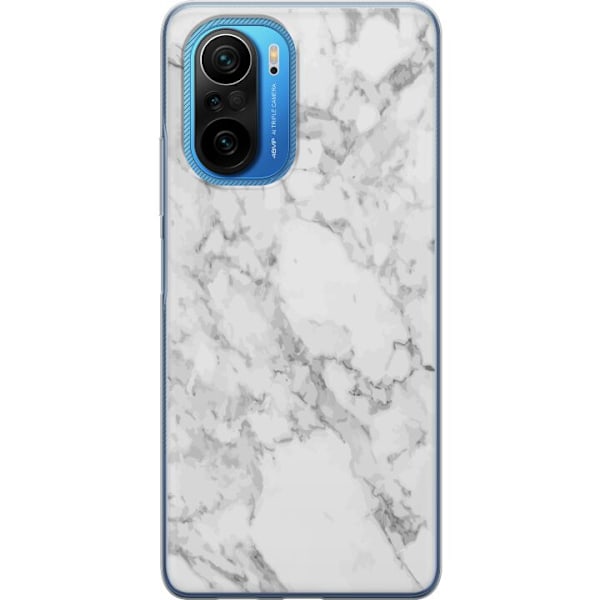 Xiaomi Poco F3 Läpinäkyvä kuori Marmori