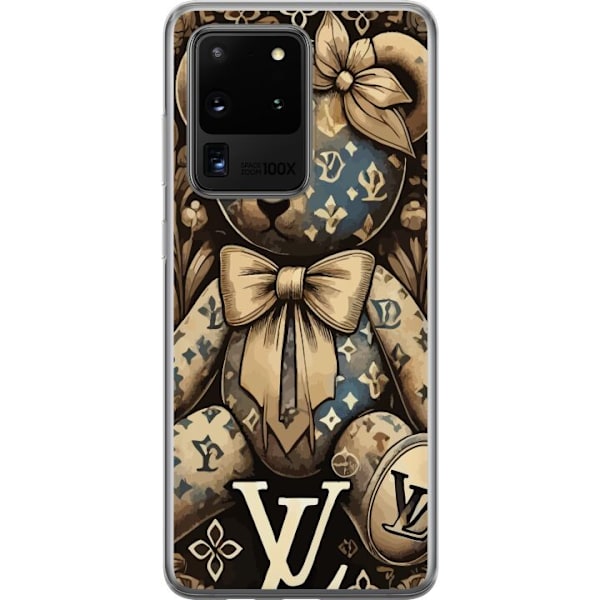 Samsung Galaxy S20 Ultra Genomskinligt Skal Teddy Vuitton