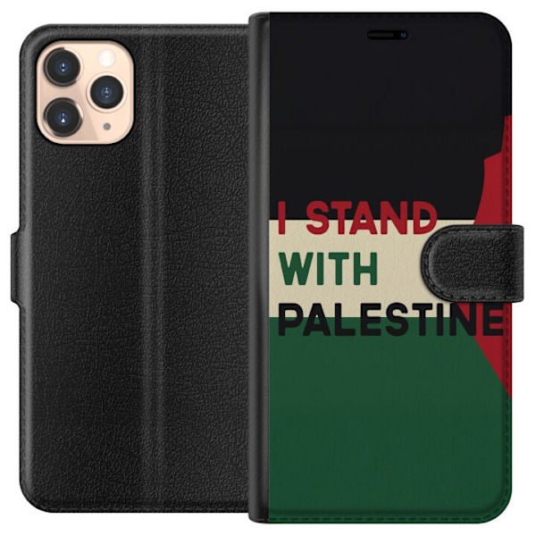 Apple iPhone 11 Pro Lommeboketui Stå opp for Palestina - soli