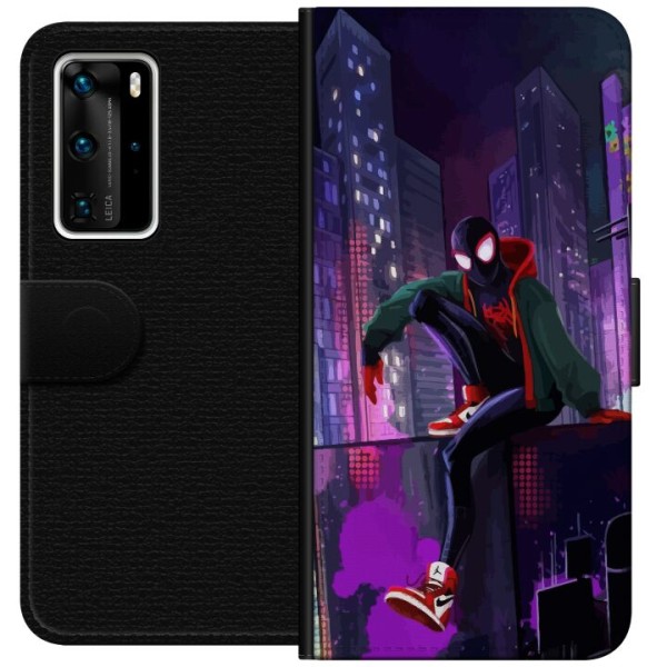 Huawei P40 Pro Lompakkokotelo Fortnite - Spider-Man