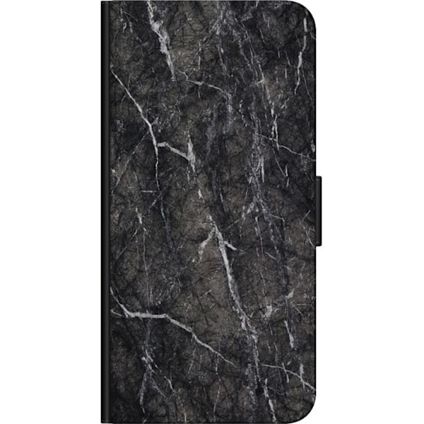 Sony Xperia XA2 Tegnebogsetui Sort Marmor