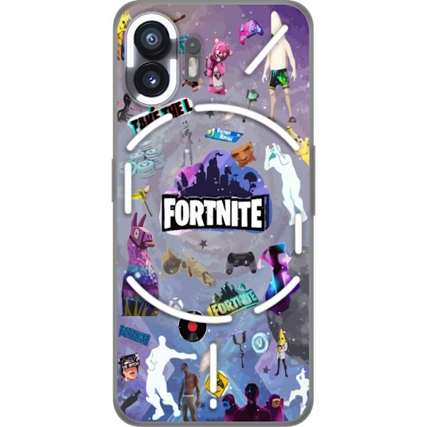 Nothing Phone (2) Genomskinligt Skal Fortnite