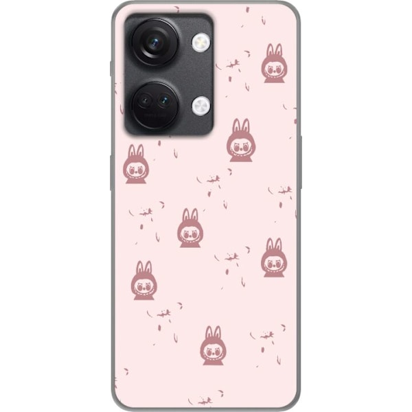 OnePlus Nord 3 Läpinäkyvä kuori Labubu Neon Pop - Neonväri