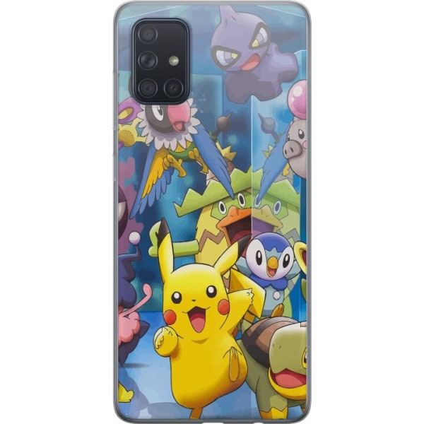 Samsung Galaxy A71 Deksel / Mobildeksel - Pokemon