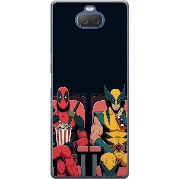 Sony Xperia 10 Plus Gennemsigtig cover Deadpool & Wolverine