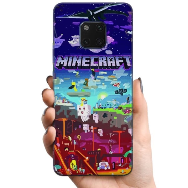 Huawei Mate 20 Pro TPU Mobilcover Minecraft
