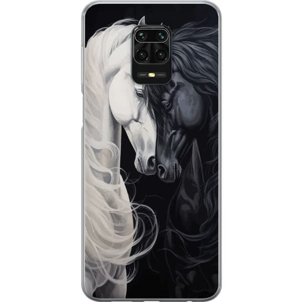 Kompatibelt Mobilskal till Xiaomi Redmi Note 9S Hästen i kärlek