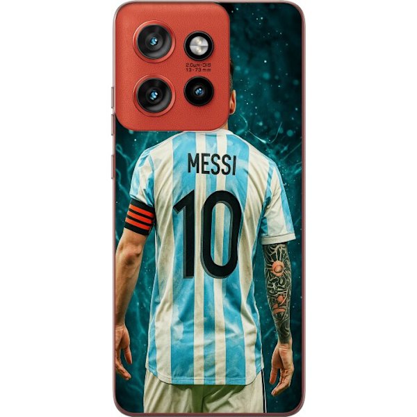 Motorola Edge 50 Neo Läpinäkyvä kuori Messi