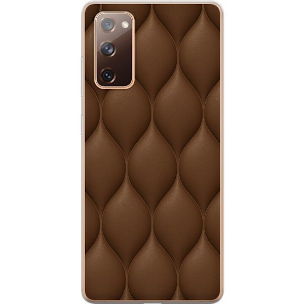 Samsung Galaxy S20 FE Genomskinligt Skal Cocoa Scales