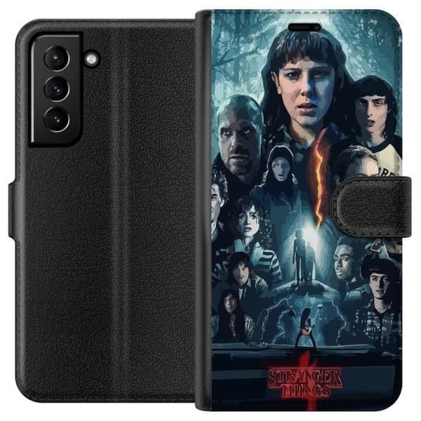 Kompatibelt Plånboksfodral till Samsung Galaxy S21+ 5G Stranger Things