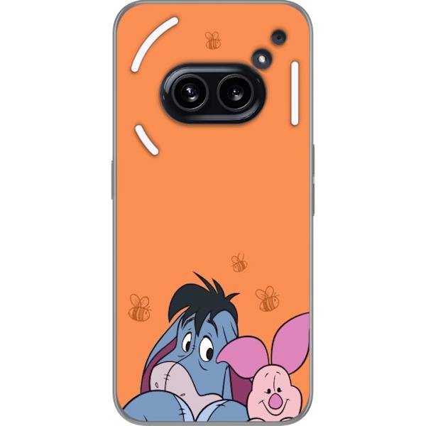 Nothing Phone (2a) Gennemsigtig cover Ior och Nasse, Nalle Puh