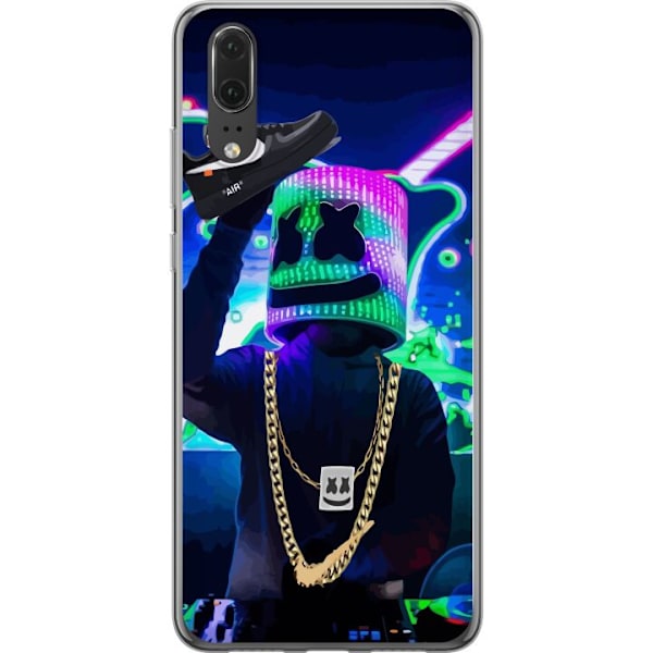 Huawei P20 Läpinäkyvä kuori Marshmello | Fortnite
