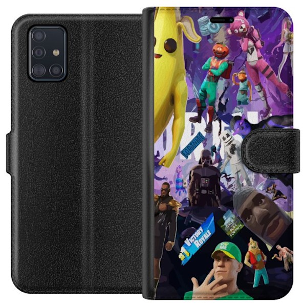 Samsung Galaxy A51 Tegnebogsetui Fortnite