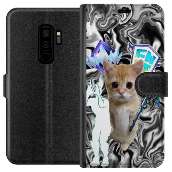 Kompatibel Tegnebogsetui til Samsung Galaxy S9+ Kat