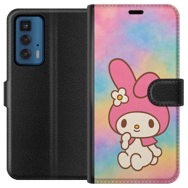 Motorola Edge 20 Pro Plånboksfodral Kawaii Sanrio My Melody