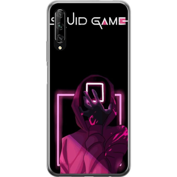 Huawei P smart Pro 2019 Läpinäkyvä kuori Squid Game Teema Suosittu Sarja Motiivi Graafinen Ikoninen Suunnittelu Aasialainen Popkulttuuri Jännitys
