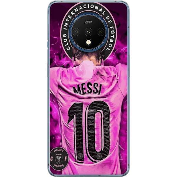 OnePlus 7T Gjennomsiktig deksel Messi