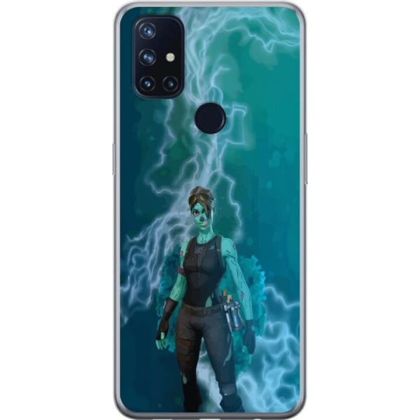 OnePlus Nord N10 5G Gennemsigtig cover Fortnite - Ghoul Troope