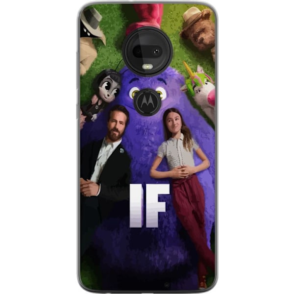 Motorola Moto G7 Läpinäkyvä kuori IF: Låtsaskompisar