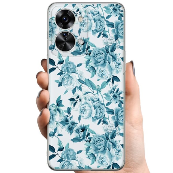 OnePlus Nord 2T TPU Mobildeksel Blomster