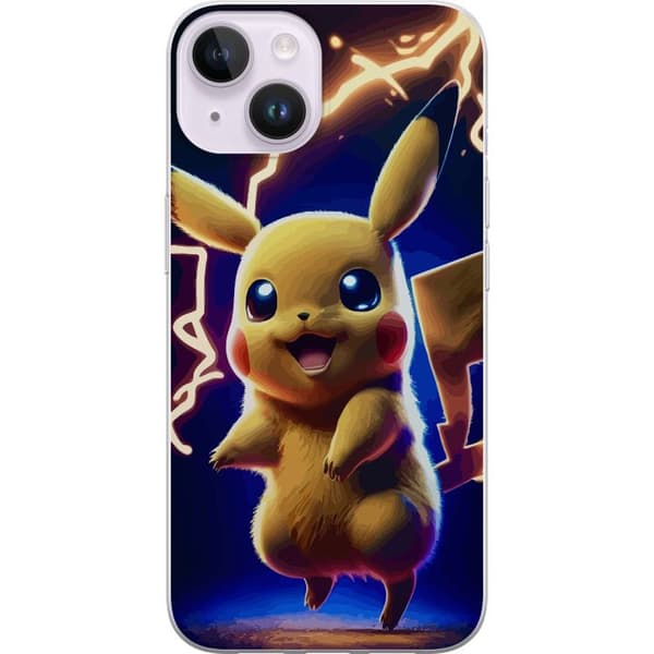 Kompatibelt Mobildeksel til Apple iPhone 14 Pikachu