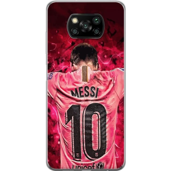 Xiaomi Poco X3 NFC Gjennomsiktig deksel Messi