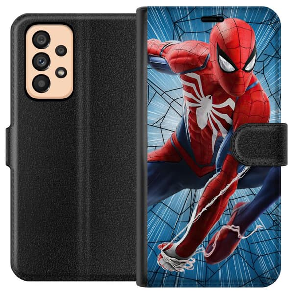 Kompatibelt Lommeboketui til Samsung Galaxy A53 5G Spiderman