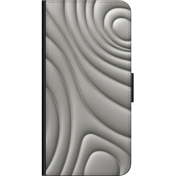 Huawei P smart 2019 Plånboksfodral Silver Waves
