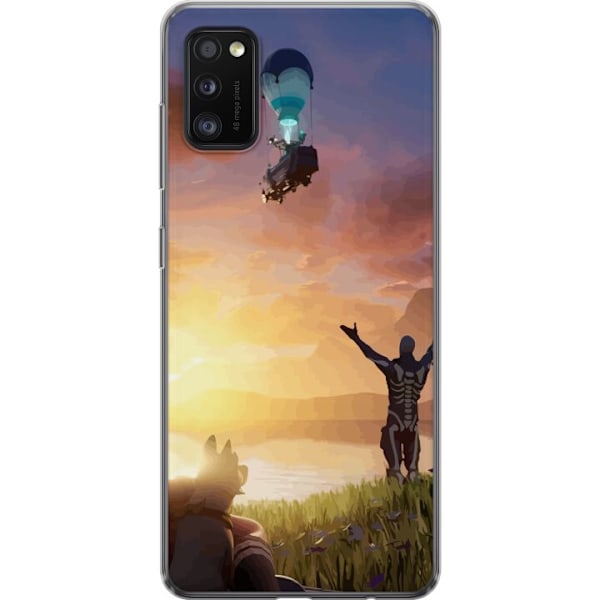 Samsung Galaxy A41 Gennemsigtig cover Fortnite