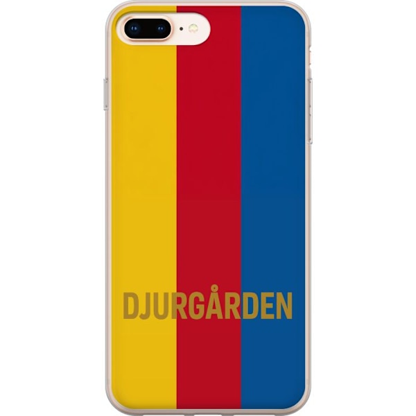 Apple iPhone 7 Plus Läpinäkyvä kuori Djurgården – jalkap