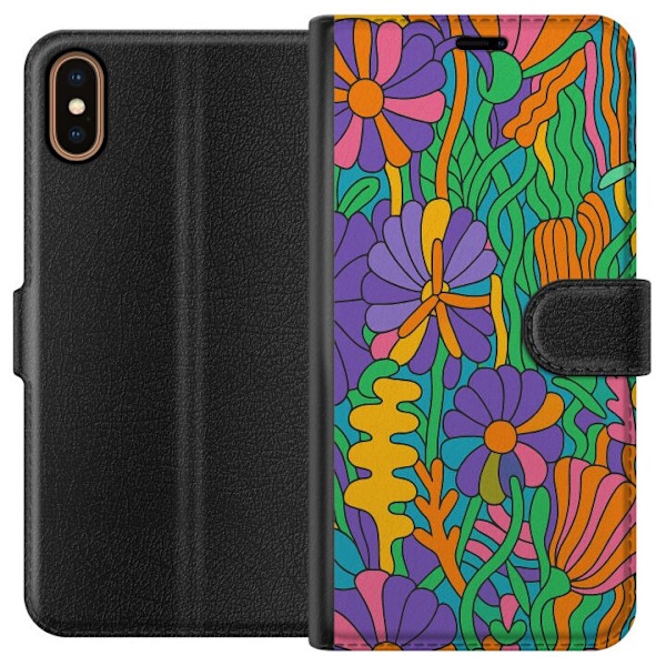 Apple iPhone X Plånboksfodral Color Pop