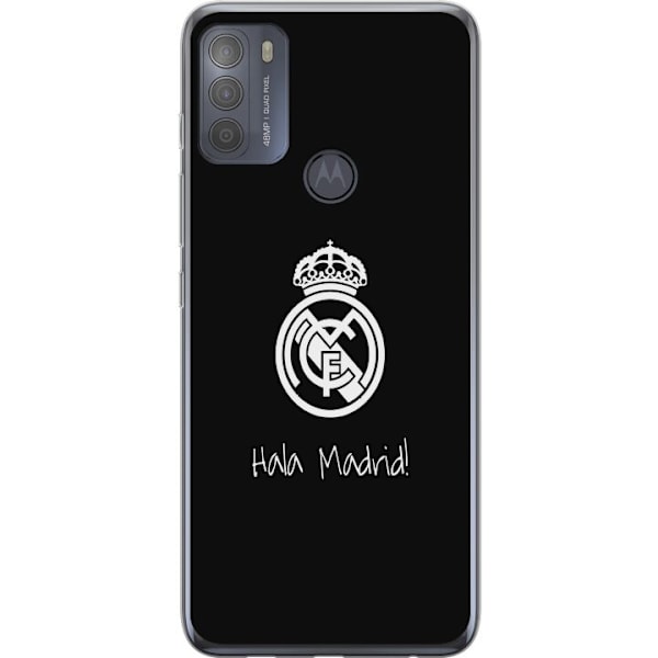 Motorola Moto G50 Gennemsigtig cover Real Madrid