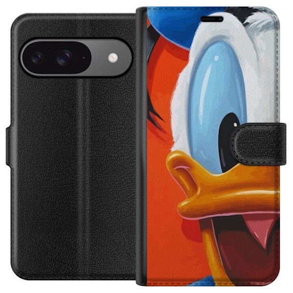 Google Pixel 9 Pro Lommeboketui Donald Duck