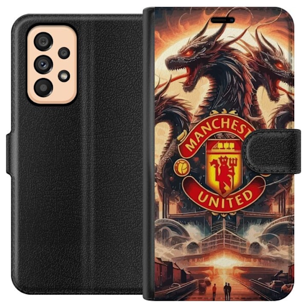 Samsung Galaxy A53 5G Lompakkokotelo Manchester United