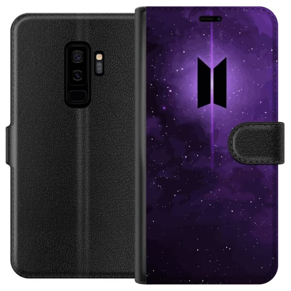Kompatibel Tegnebogsetui til Samsung Galaxy S9+ BTS