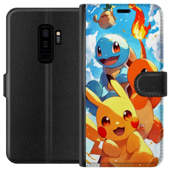 Samsung Galaxy S9+ Tegnebogsetui Pocket Creatures - inspireret