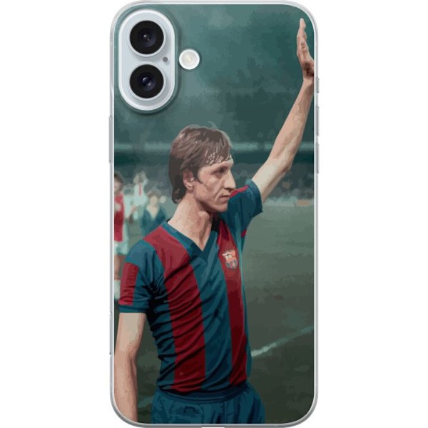 Apple iPhone 16 Plus Gennemsigtig cover Cruijff (FC Barcelona)