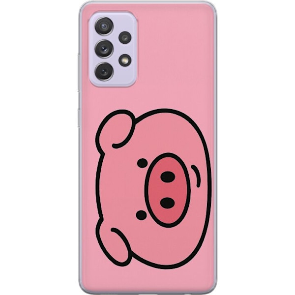 Samsung Galaxy A52s 5G Genomskinligt Skal Kawaii Piggy