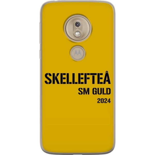 Motorola Moto G7 Play Gennemsigtig cover Skellefteå SM GULD