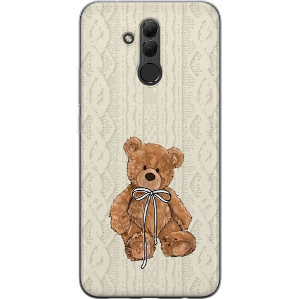 Huawei Mate 20 lite Genomskinligt Skal Liten Nalle – klassisk nalle i enkel design
