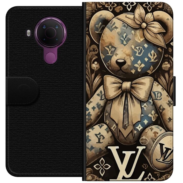 Nokia 5.4 Tegnebogsetui Teddy Vuitton