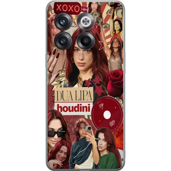 OnePlus 10T Gennemsigtig cover Dua Lipa – Fashion & Style Ed