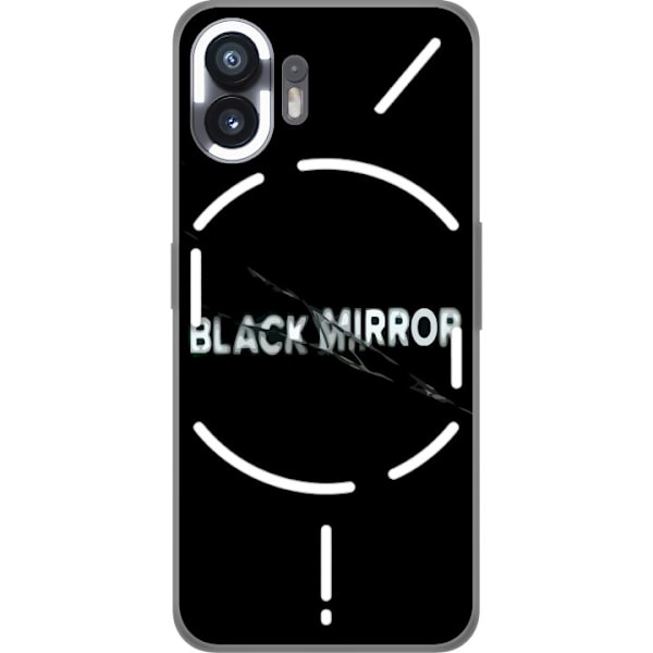 Nothing Phone (2) Gennemsigtig cover Black Mirror