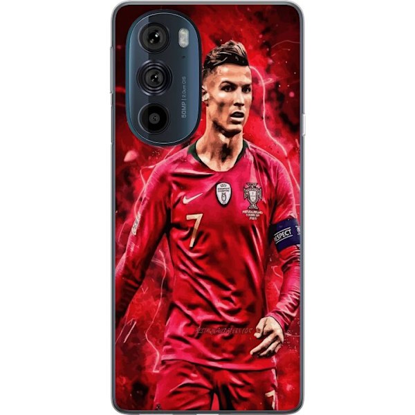 Motorola Edge 30 Pro Gennemsigtig cover Ronaldo Færdigheder -
