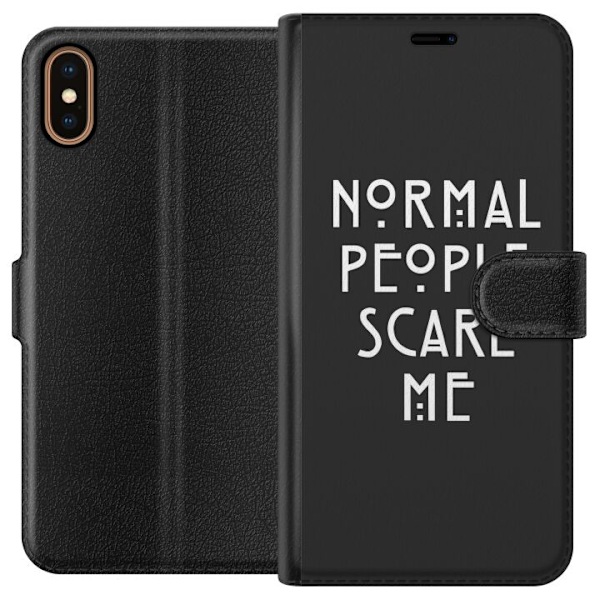 Apple iPhone X Lompakkokotelo Normaali