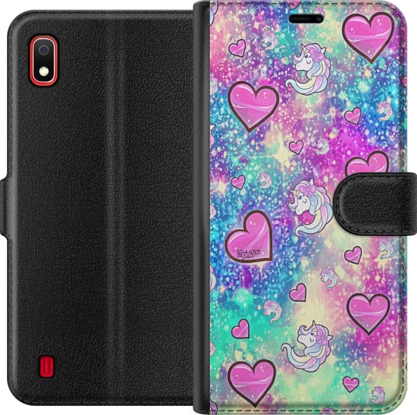 Kompatibelt Lommeboketui til Samsung Galaxy A10 Enhörning