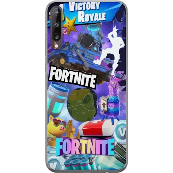 Huawei P40 lite E Gennemsigtig cover Fortnite