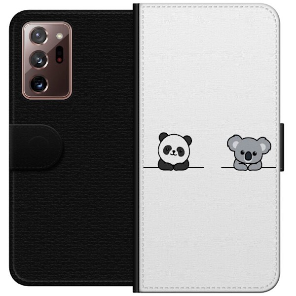 Samsung Galaxy Note20 Ultra Lommeboketui Panda Koala