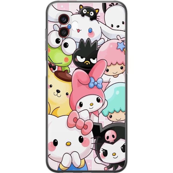 Samsung Galaxy Xcover6 Pro Gjennomsiktig deksel Kawaii Sanrio